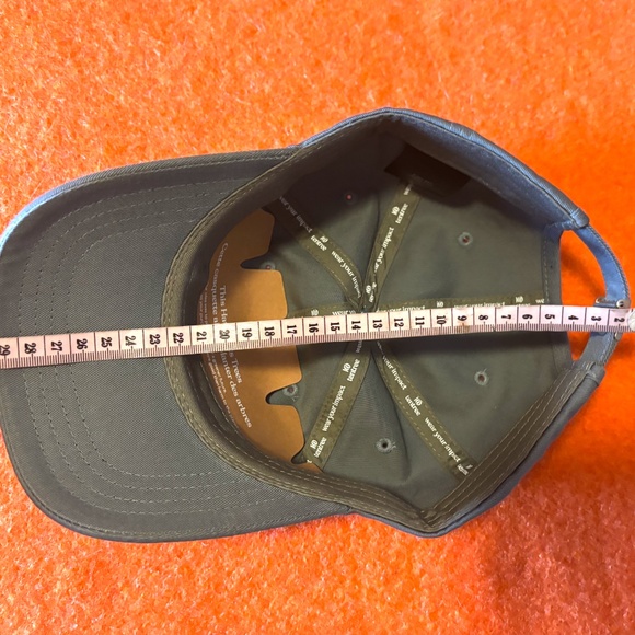 Tentree unisex gray organic cotton embroidered ocean waves dad cap hat NWT - Picture 8 of 8